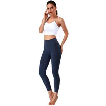 Heroway Crop Tops for Women Padded Sports Bras