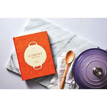 Le Creuset Cookbook, Orange, 8.75" x 11"