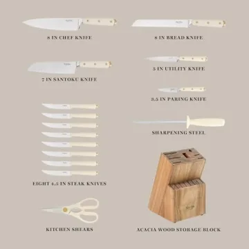 Martha Stewart 16 Piece Premium Kitchen Knife Set