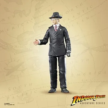 Indiana Jones Major Toht Action Figure With Accessories