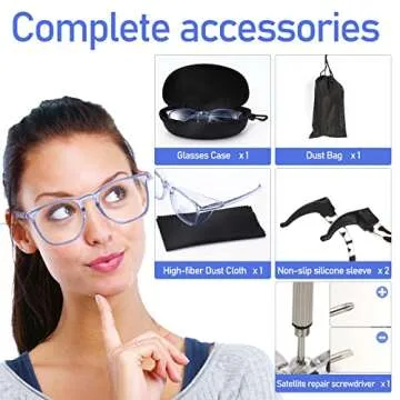 FORITOAST Safety Glasses: Anti Fog, Dust, Ray Protection