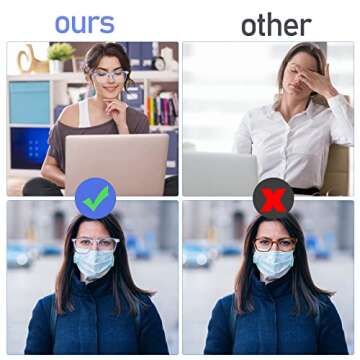 FORITOAST Safety Glasses: Anti Fog, Dust, Ray Protection