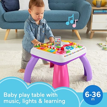Fisher-Price Toddler Toy Learning Table with Music & Lights