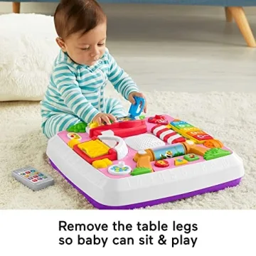 Fisher-Price Toddler Toy Learning Table with Music & Lights