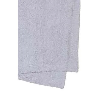 Barefoot Dreams Women's CozyChic Throw, Oyster, Grey, One Size