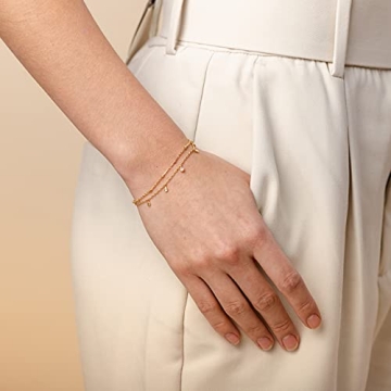 PAVOI 14K Gold Plated Bracelet - Elegant Gold Jewelry