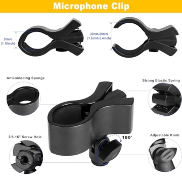 High-Quality 23.6inch Gooseneck Microphone Arm Stand