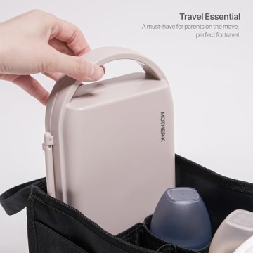 Compact MOTHER-K Travel Bottle Drying Rack Set for Parents