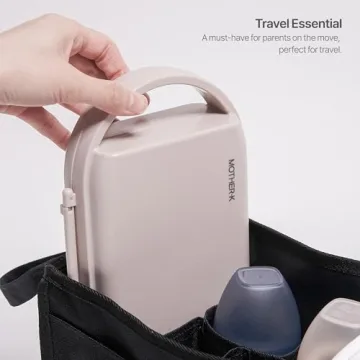 Compact MOTHER-K Travel Bottle Drying Rack Set for Parents