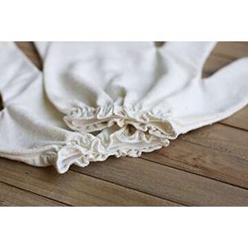 Healm 100% Raw Silk Garshana Gloves | Ayurvedic Massaging Mitts for Women | Dry Massage Brush for Ly...