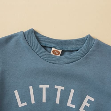 Fepege Toddler Baby Boy Outfit 2Pcs Long Sleeve Set