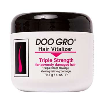 DOO GRO Hair Vitalizer Triple Strength for Severely Damaged Hair, 4 oz (Pack of 2)