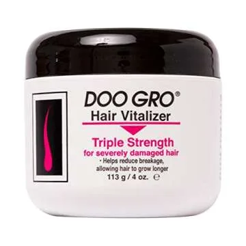 DOO GRO Hair Vitalizer Triple Strength for Severely Damaged Hair, 4 oz (Pack of 2)