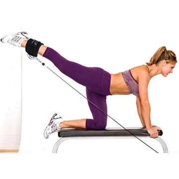 Jayefo Ankle Strap for Comfortable Cable Machine Workouts