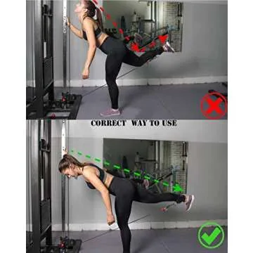 Jayefo Ankle Strap for Comfortable Cable Machine Workouts