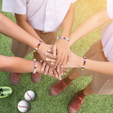 Sports Bracelet Beads Kit - 400 Pcs for DIY Crafts