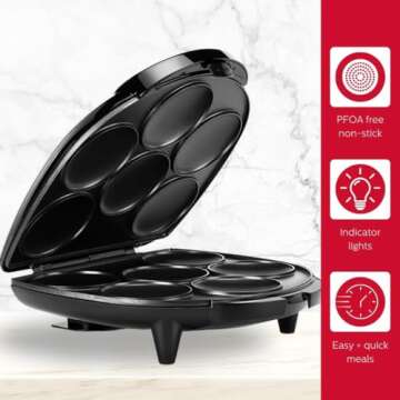 Holstein Arepa Maker - Non-Stick Multi-Food Maker