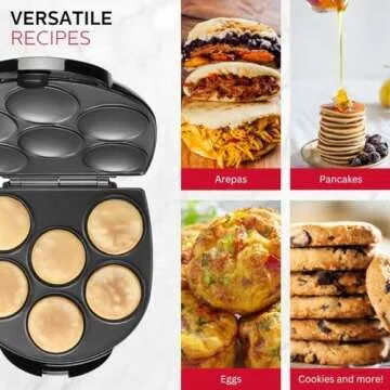 Holstein Arepa Maker - Non-Stick Multi-Food Maker