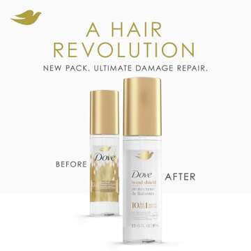 Dove Serum Bond Strength for Chemically Damaged Hair