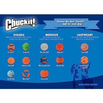 Chuckit! High-Bounce Fetch Ball for Large Dogs