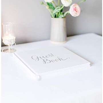 Your Perfect Day Wedding Guest Book - Elegant Guest Book Weddings Reception, Baby Shower, Polaroid G...