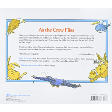 As the Crow Flies - Fun Geography Book for Kids 4-8