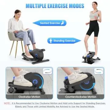FUNMILY Under Desk Elliptical for Easy Home Fitness