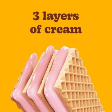 Indulge in Bauducco Strawberry Wafers