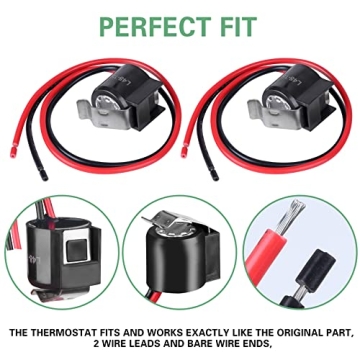 Quality Defrost Thermostat W10225581 for Refrigerators