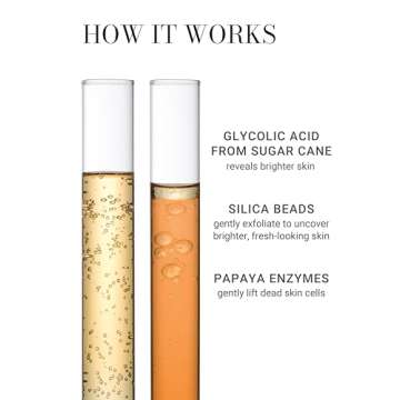 Meaningful Beauty Beyond â€“ Intensive Triple Exfoliating Treatment â€“ Infused with Papaya Enzymes, Glycolic Acid, Lactic Acid and Purifying Clay â€“ 90 Day Supply/1.7 Fl Oz (Pack of 1) - MT.2087