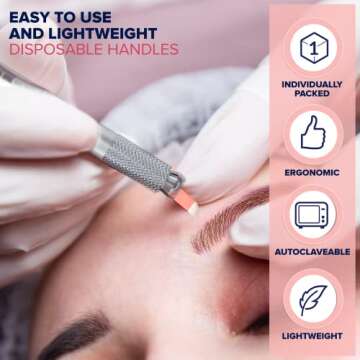 Stylia 5 Piece Disposable Microblading Pens Kit - Affordable Beauty Tool