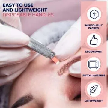 Stylia 5 Piece Disposable Microblading Pens Kit - Affordable Beauty Tool