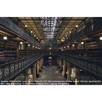 Sigma 16mm f/1.4 Lens Bundle for Sony E-Mount Cameras