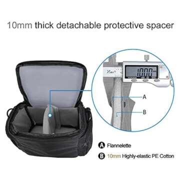 Compact Camera Shoulder Bag Case for Nikon Canon Sony