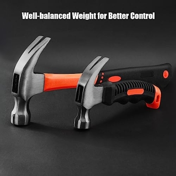 ZUZUAN 2 Piece Hammer Set Durable Non-Slip Grip