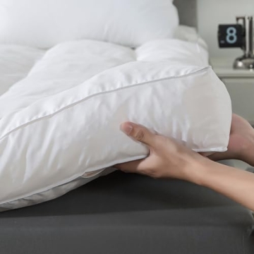 WhatsBedding California King Memory Foam Topper for Comfort