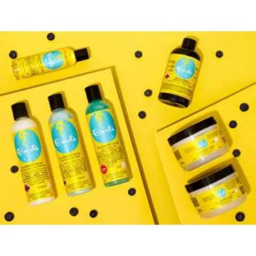 Curls Blueberry Bliss Hair Growth Oil - 4 oz, Repair and Restore Damaged Hair, Moisturizes and Softens, for Wavy, Curly, and Coily Hair Types