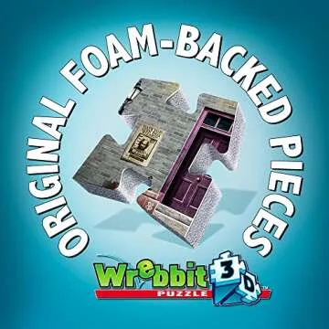 Wrebbit3D Harry Potter Diagon Alley 3D Puzzle for Teens and Adults | 450 Real Jigsaw Puzzle Pieces | Not Just an Ordinary Model Kit for Adults for Harry Potter Fans