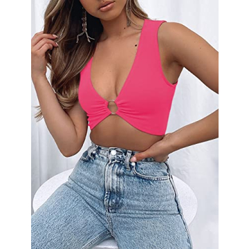 Stylish AEVZIV Sexy Crop Top for Women - Versatile Fashion