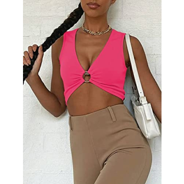 Stylish AEVZIV Sexy Crop Top for Women - Versatile Fashion