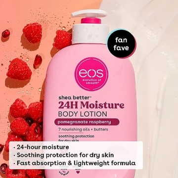 eos Shea Better Body Lotion - Pomegranate Raspberry 24-Hour Moisture