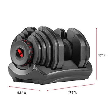 Bowflex SelectTech 1090 Dumbbell for Compact Home Workouts