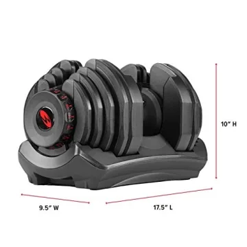 Bowflex SelectTech 1090 Dumbbell for Compact Home Workouts