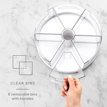 YouCopia Crazy Susan Lazy Susan Organizer for Storage