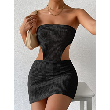 Must-Have SHENHE Crochet Mini Dress for Parties