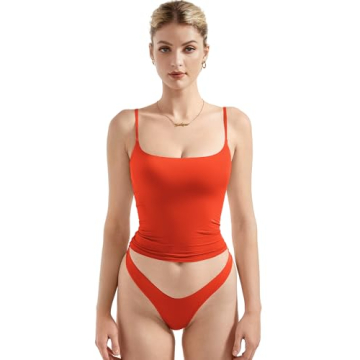 Stylish SUUKSESS Square Neck Tank Top for Women