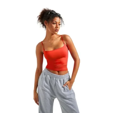 Stylish SUUKSESS Square Neck Tank Top for Women