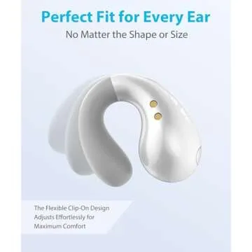 Boytond Ultra Open Ear Earbuds with Clip-On Comfort