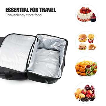 SPEEDPARK Frunk Cooler Organizer for Tesla Model Y - Insulation Cooler Bag Front Trunk Storage Organizers fit for 2020 2021 2022 Tesla Model Y Accessories (Model Y)