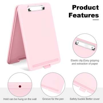 Hongri Clipboard with Storage - Perfect for Nurses & Students